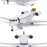 Bombardier Global 6000 3D model