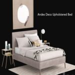 West elm Andes Deco Upholstered Bed
