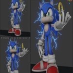 Character Sculpt Package #24 – Sonic