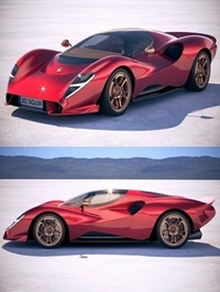 De Tomaso P72 2020