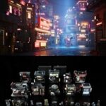 Kitbash 3D – Props Cyber Streets