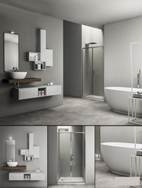 Bathroom furniture set Arcom e.Ly