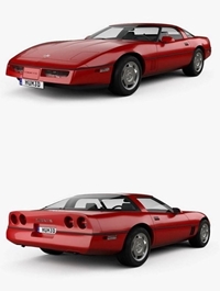 Chevrolet Corvette (C4) coupe 1983