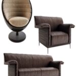 Sofa and armchair Mariani collection