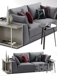 Argo gray sofa AG002 - MisuraEmme