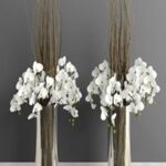 Orchids with willow branches