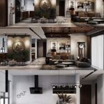 Living Room – Kitchen Interior By Dat Bui