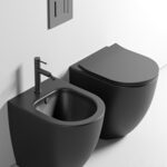 Toilet wall mounted Ceramica Nova Metropol CN4002MB rimless