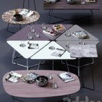 Ditre Italia Coffee Tables Set 02