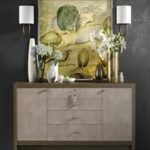 Chest of drawers Carmel Console with decor
