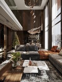 Living Room Interior By Kim Cuc