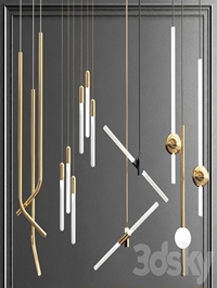 Collection ofminimalist pendants