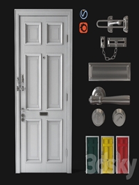 Front door / door chain / door lock