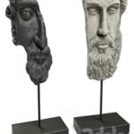 ANCIENT GREEK SCULPTURE POSEIDON and ZEUS