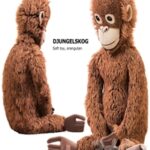 DJUNGELSKOG Soft toy, orangutan Ikea / soft toy DUNGELSKOGEN orangutan Ikea