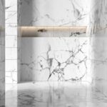White marble tiles 4