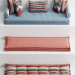 Set of mattresses for windowsill