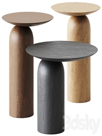 Wooden Coffee Side Table Disco by Basta