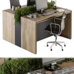 Office Furniture – employee Set 17