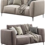 Chateau dAx – Dudy (2-seat fabric sofa)