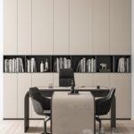 Office Furniture Boss Desk Cream – Manager Set Table 43
