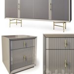 Chest of drawers and bedside table Astoria. Nightstand, sideboard by Enza Home
