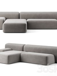 Suiseki sofa by La Cividina