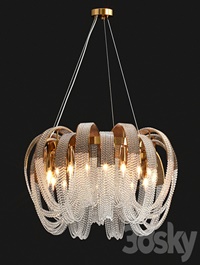 Pelagia Crystal round chandelier