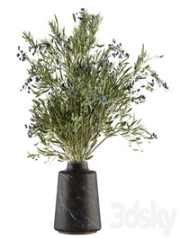 Bouquet - Green Branch in vase 54