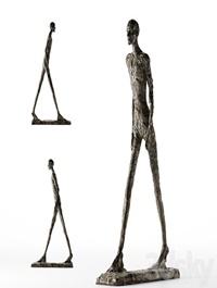 Alberto Giacometti, WALKING MAN I
