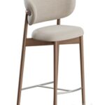 Oleandro Stool Wood by Calligaris