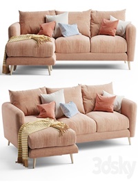 Squishmeister sofa chaise