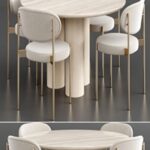 Dinning Set 16 – 3D Model