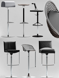 Bar Chairs – 3D Model