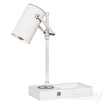 Table lamp Catchall Wireless Charging Lamp with USB work lamp