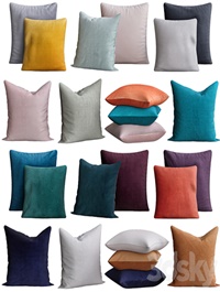 Cotton Velvet Cushion Cover H & M