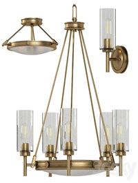Collier Elstead lamp set
