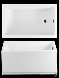 Acrylic bathtub Riho Lusso Plus 170x80