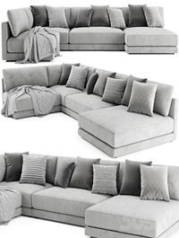 Blanche katarina sectional sofa