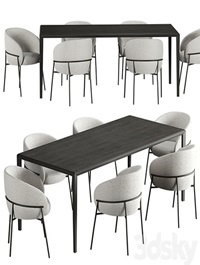 TRIA Table RIMO Chair