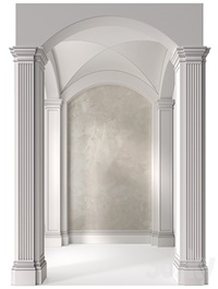 Arched Vaulted Gallery Decorative plaster