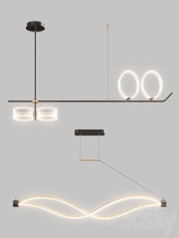 Led chandelier collection