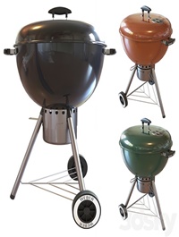 Street grill barbecue Weber One - Touch Gold Charcoal Grill