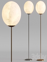 Slide Mineral Floor Lamps