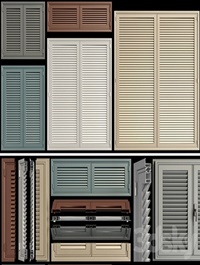 Shutter system for windows and doors