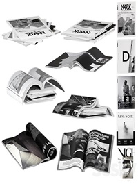 Magazines dark color 1