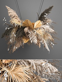 Bouquet 189. pampas grass, reed, dried flower, hanging, decor, wedding decor, wedding decoration