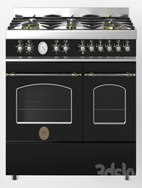 Gas stove Heritage-her100-6-mfe-d-bertazzoni