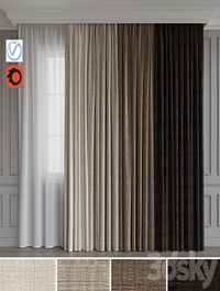 Set of curtains velvet 28