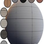 Facade Panel Linea EQUITONE | 10 Color | PBR | Seamless | 4K